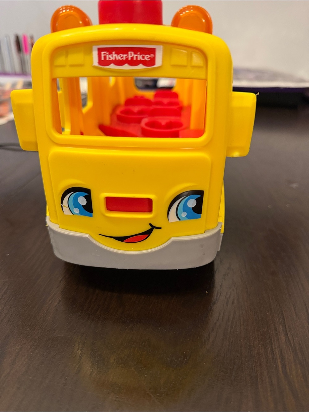 Fisher Price Yellow School Bus Playset with 2 Figurines - Kids Toy - Picture 3 of 8